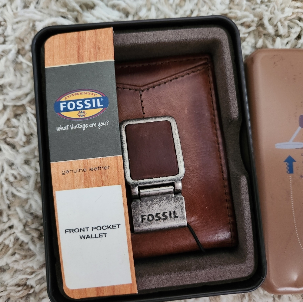 Fossil Vintage Leather Wallet